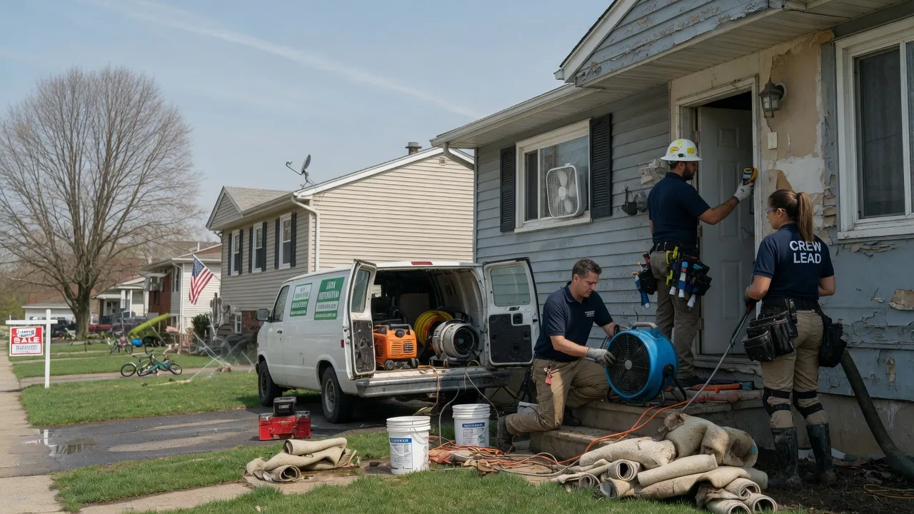 Flood Cleanup in Oxford, MD near me